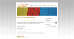 Desktop Screenshot of peacijasz.hu